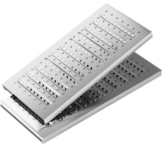 裕华不锈钢沟盖板展示